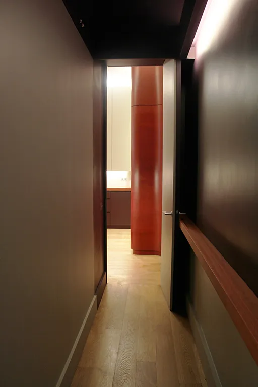 couloir bicolore