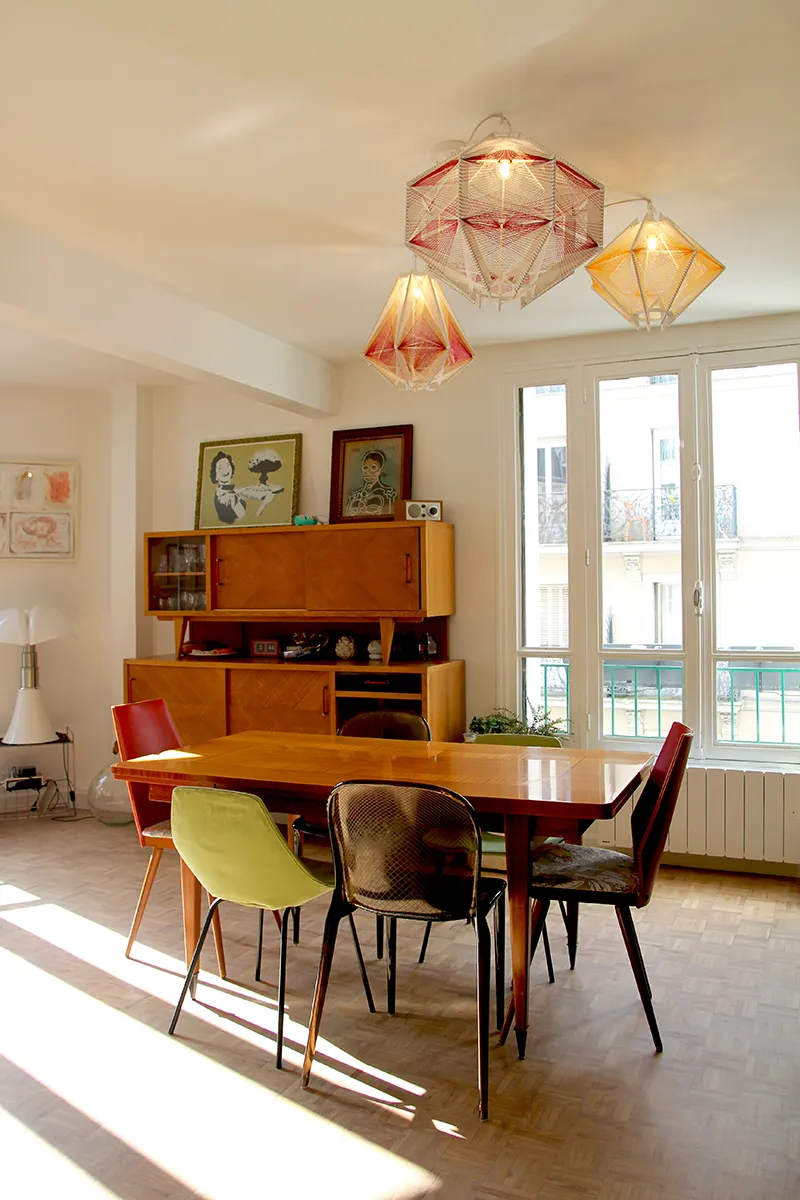 salle à manger vintage