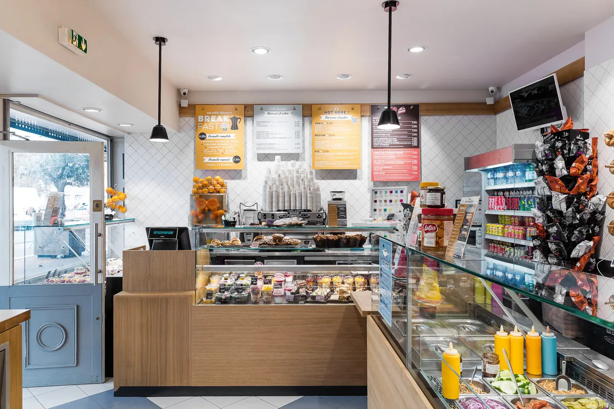 comptoir vitrine